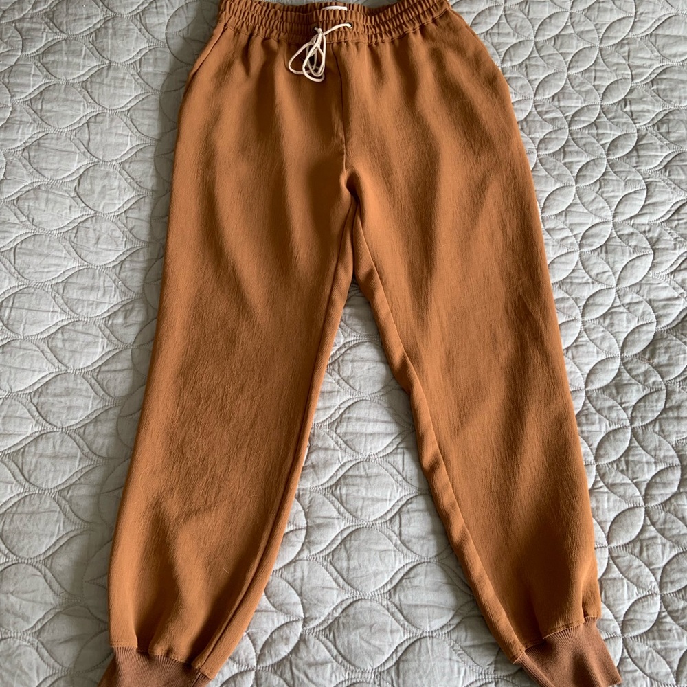 Wilfred joggers dusty orange 100% polyester